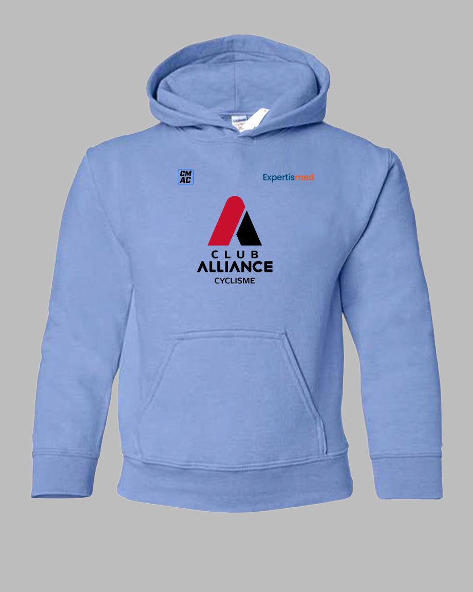Chandail à Capuchon Jeunesse - Club Alliance Cyclisme