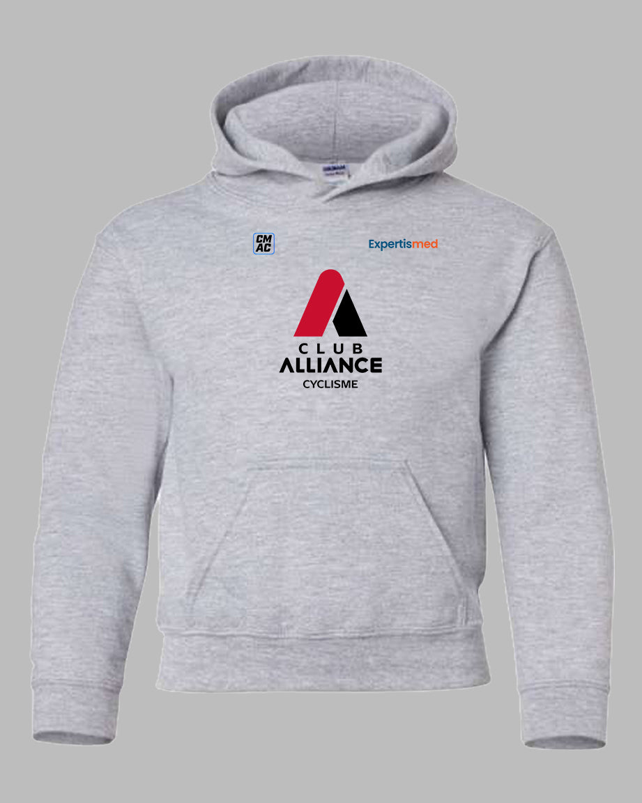 Chandail à Capuchon Jeunesse - Club Alliance Cyclisme