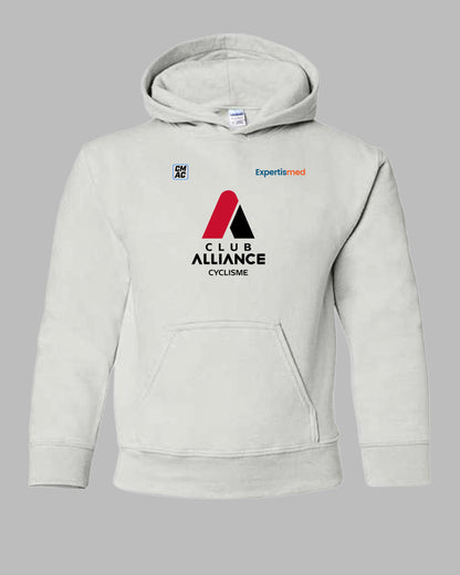 Chandail à Capuchon Jeunesse - Club Alliance Cyclisme