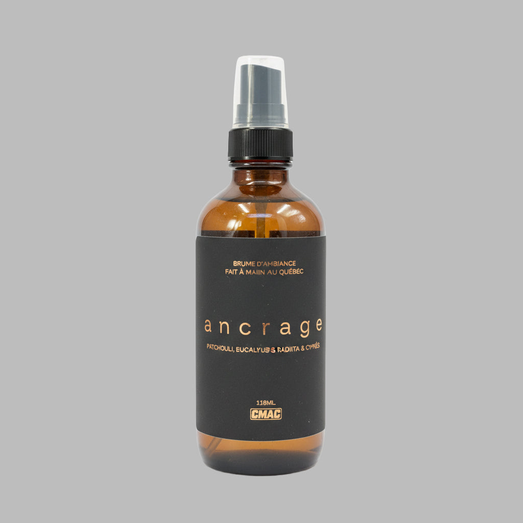 Bruine d’Ambiance 118 ml Ancrage - Patchouli, Eucalyptus Radiata & Cyprès