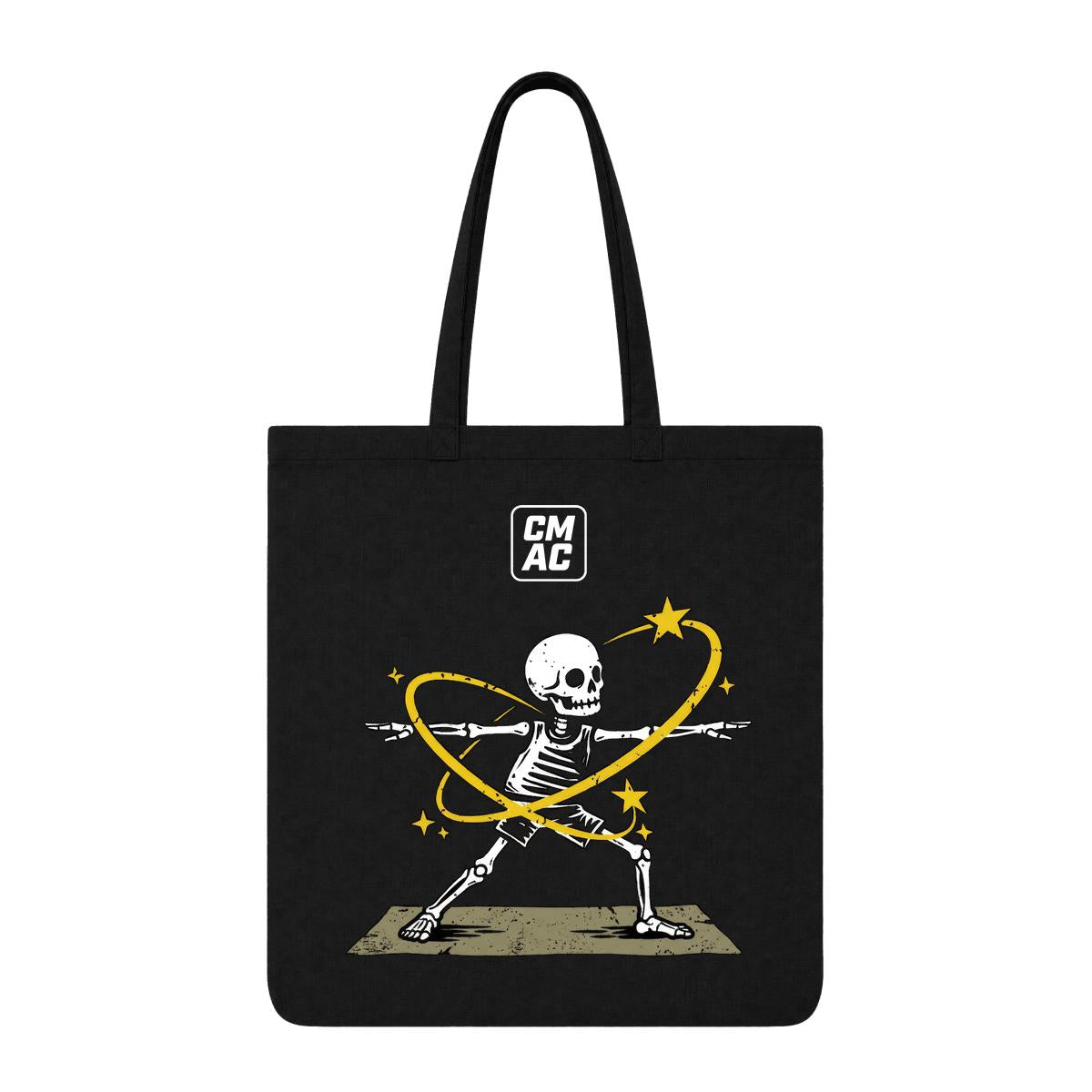 Sac fourre-tout en coton (12 L) - Squelette Yogi