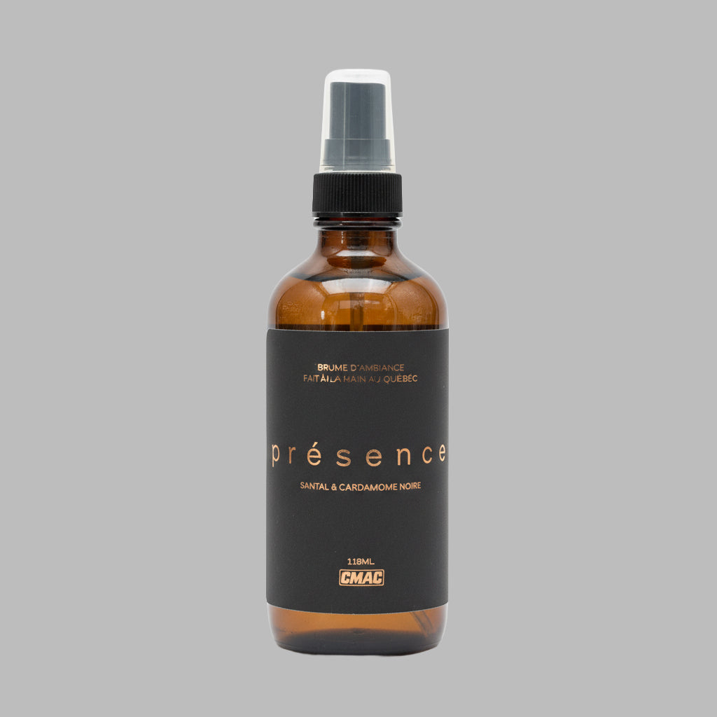 Bruine d’Ambiance 118 ml Présence - Santal & Cardamome Noire