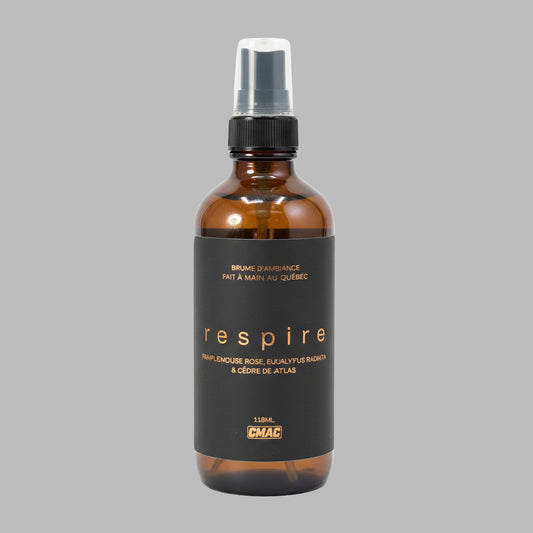 Bruine d’Ambiance 118 ml Respire - Pamplemousse Rose, Eucalyptus Radiata & Cèdre de l'Atlas